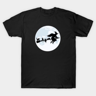 Witch and cats T-Shirt